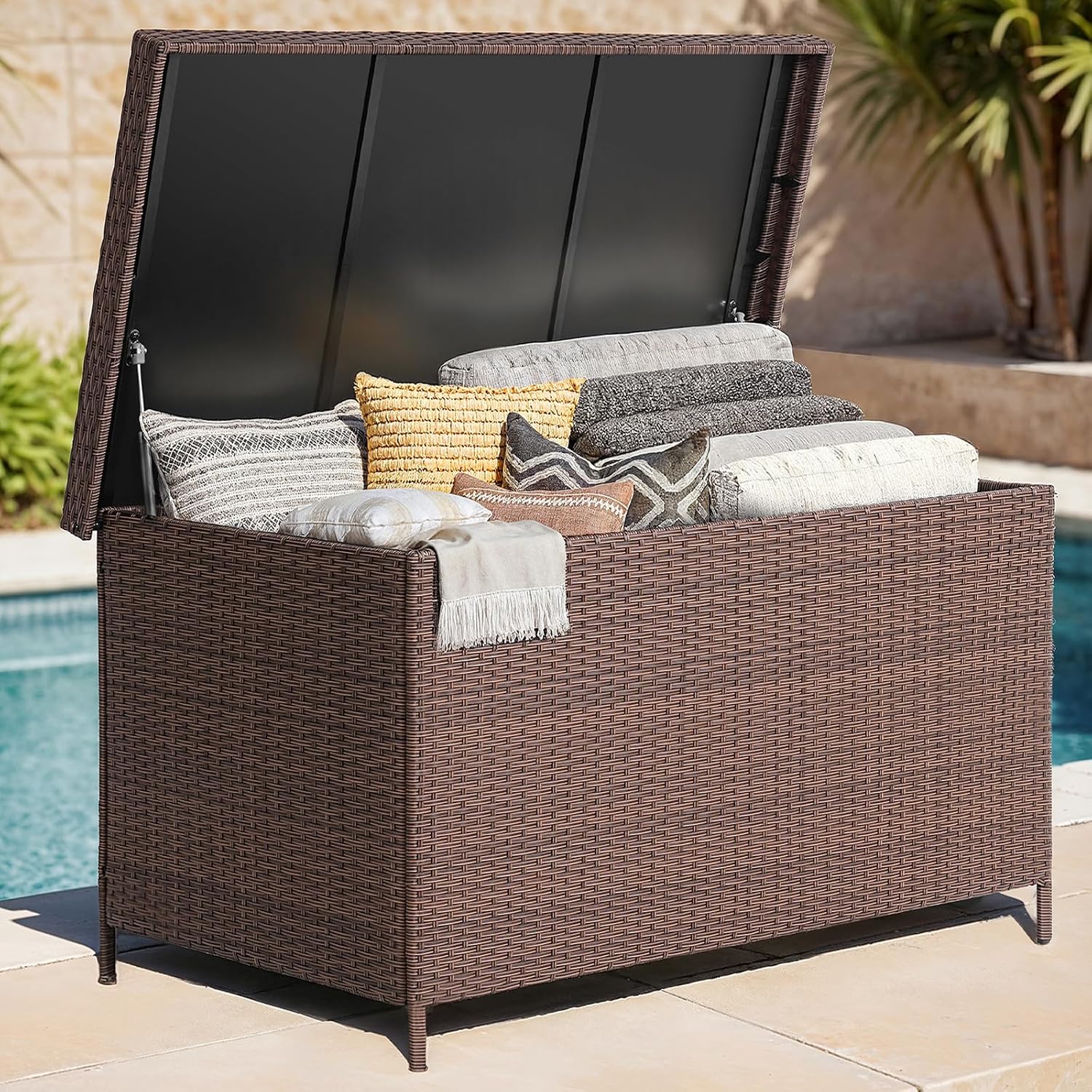 Outdoor Furniture Xl - Bac de rangement XL en résine