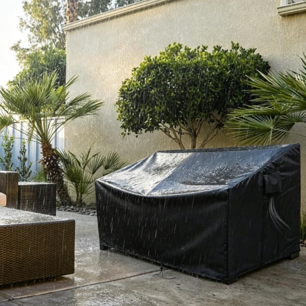 Outdoor Furniture Covers Waterproof - Housse de canapé de patio robuste,