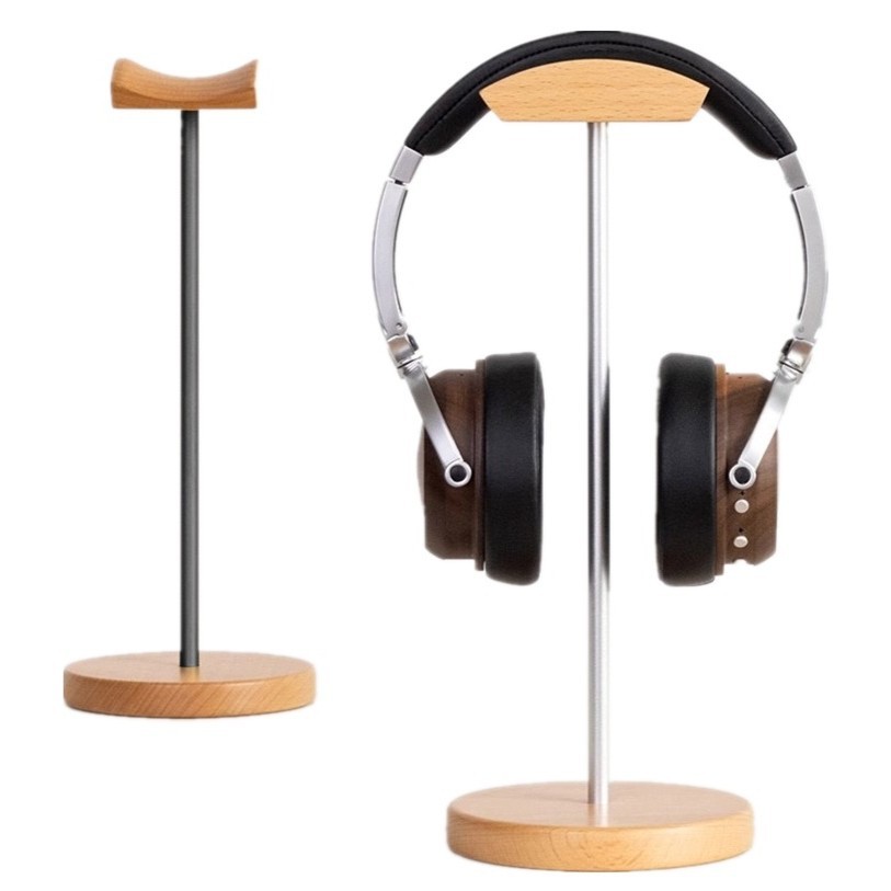 Outdoor Furniture Wood - Support pour casque en bois de