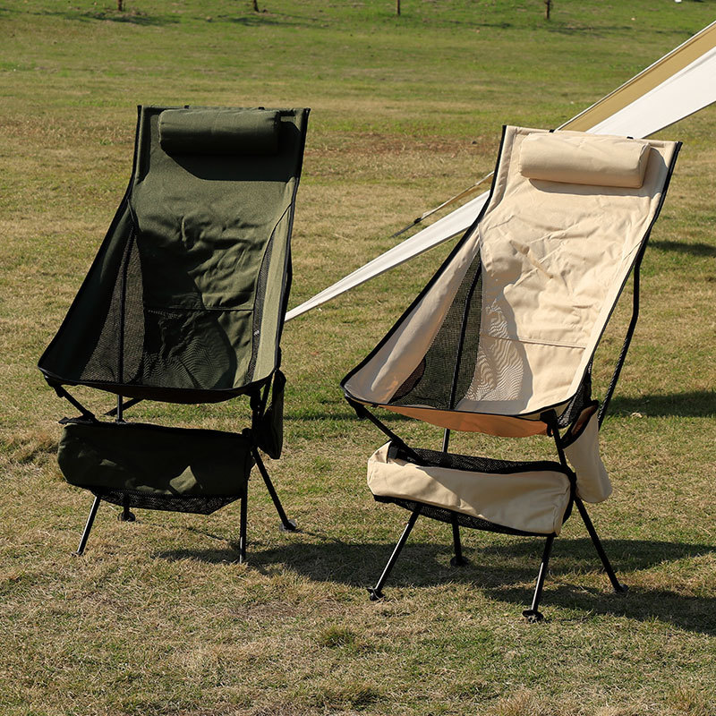 Deck Chair Lounger - Chaise de camping pliable en alliage