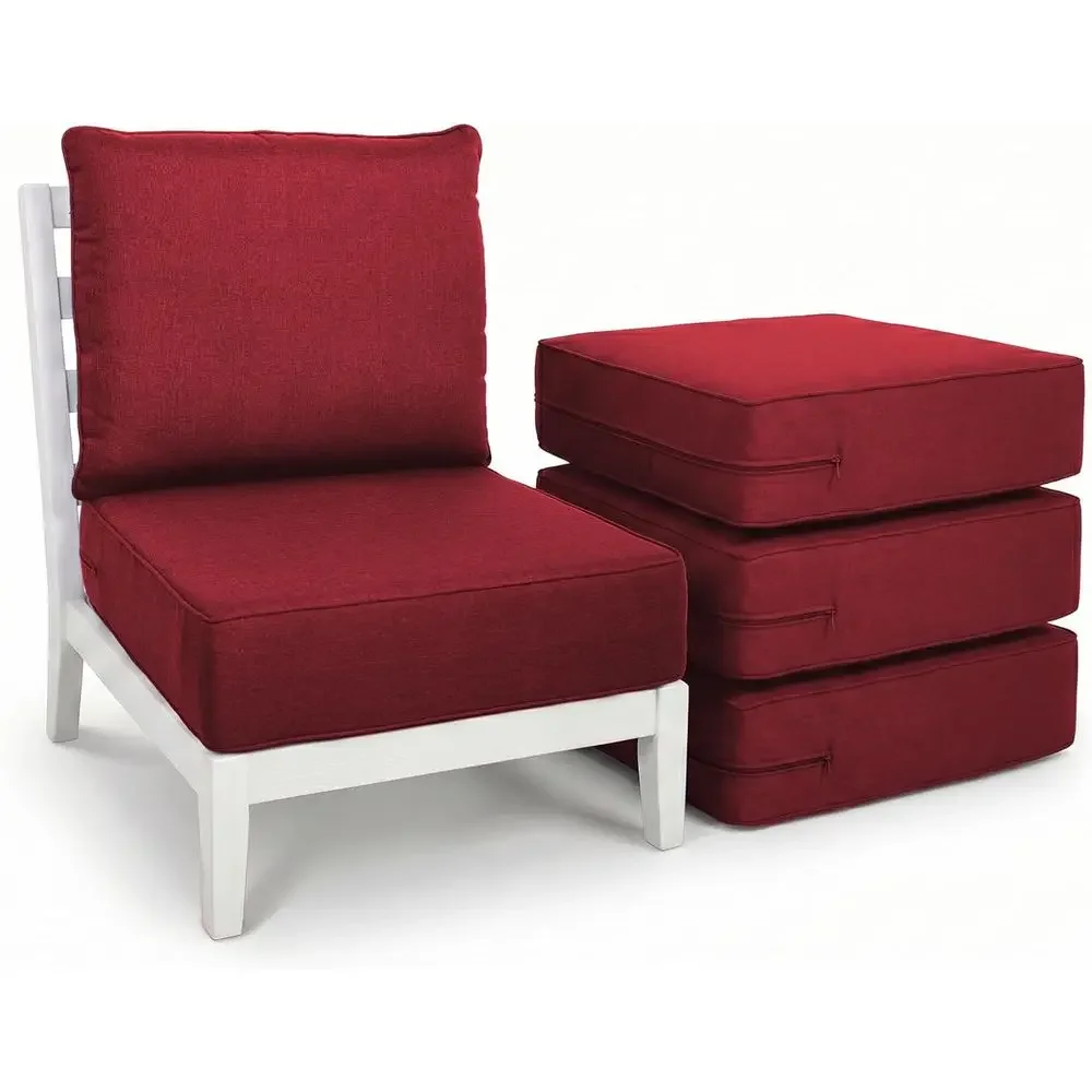 Outdoor Furniture Cushions 24 X 24 - Ensemble de coussins de siège d'extérieur