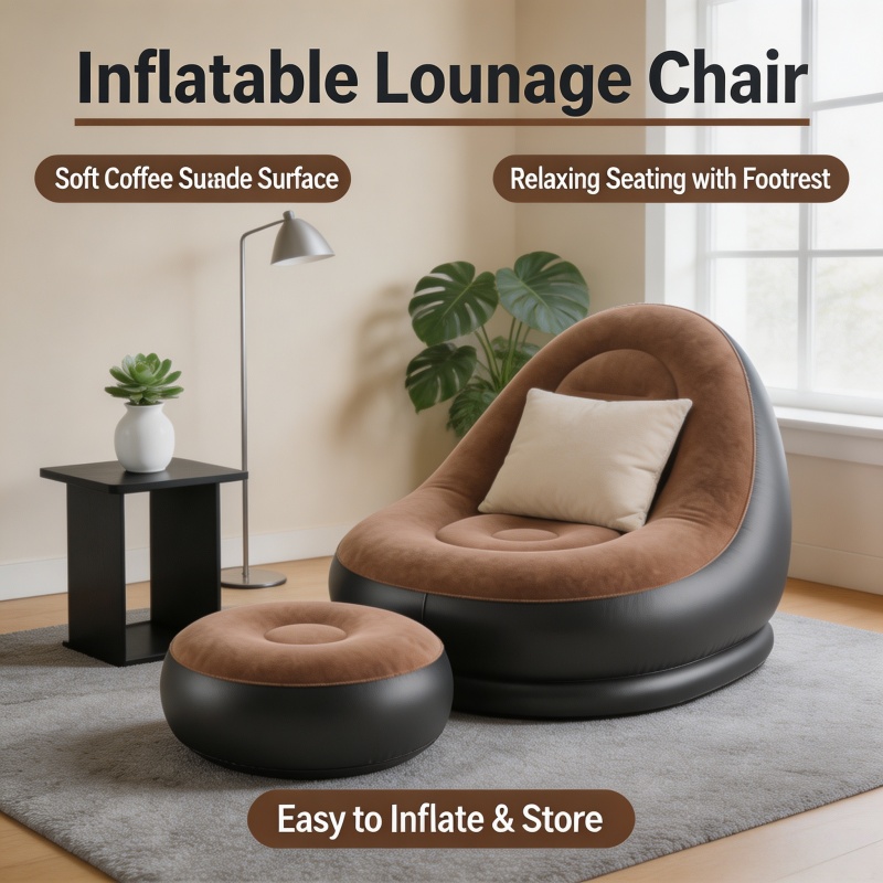 Outdoor Furniture Lounge Chair - Canapés de relaxation gonflables, fauteuil inclinable