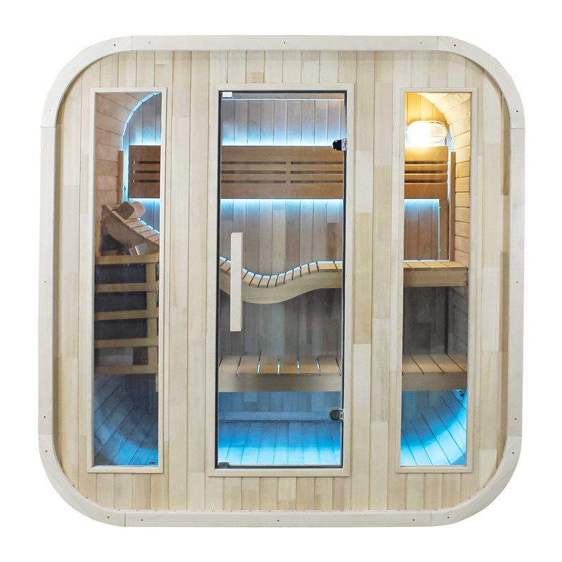 Outdoor Furniture Wood - Sauna extérieur design moderne, cabine sauna