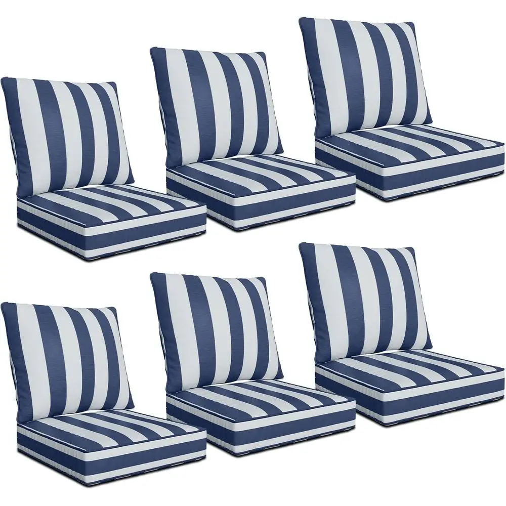 Outdoor Furniture Cushions 24 X 24 - Ensemble de coussins de siège profond