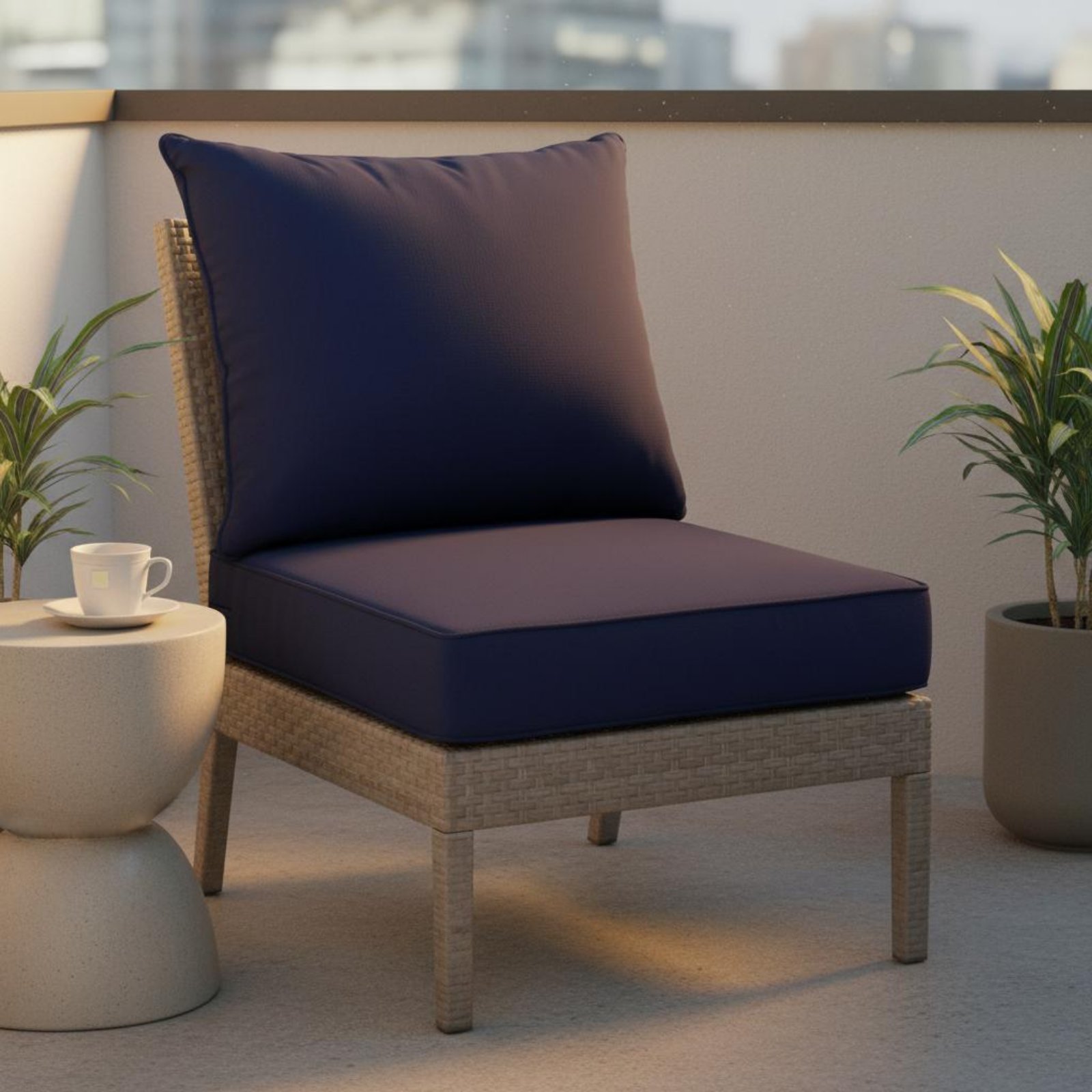 Outdoor Furniture Pads - Coussin de chaise de patio avec