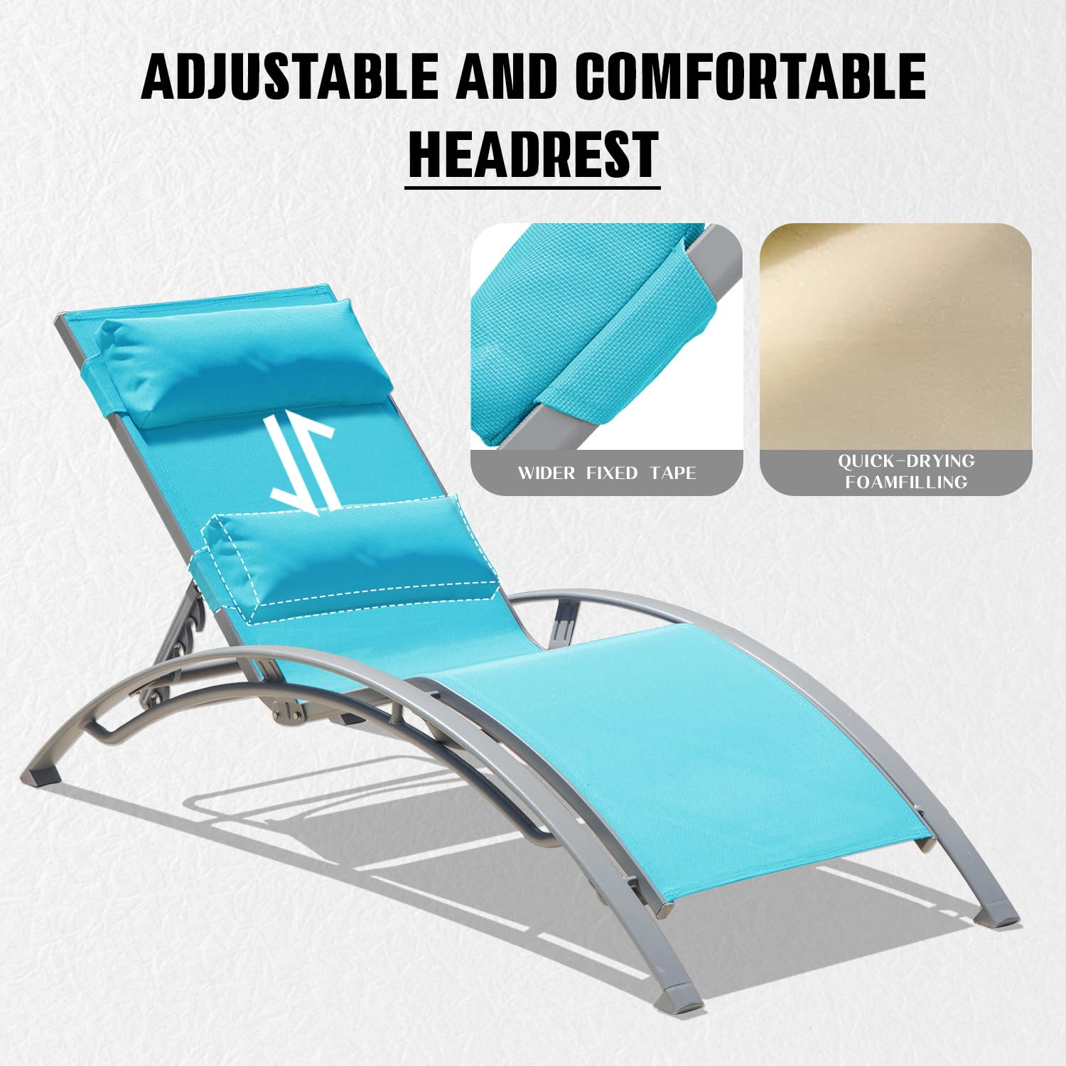 Chaises longues d'extérieur en - Deck Chair Lounger avis et prix