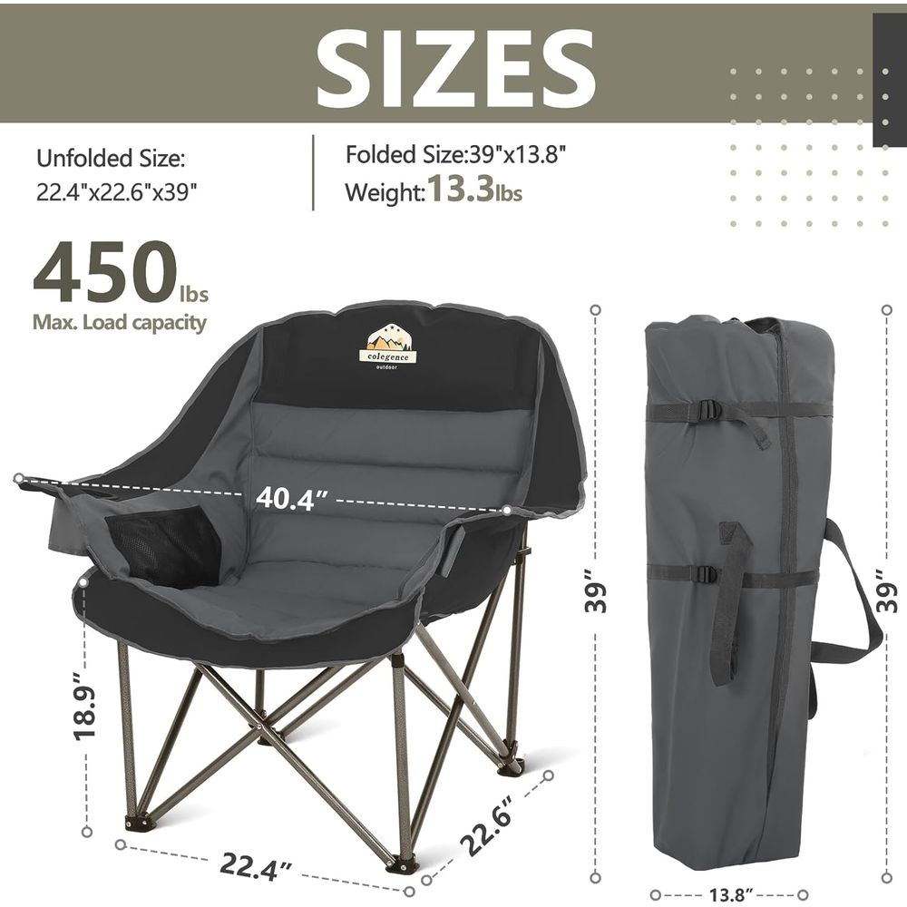 Ensemble de 2 chaises de campi - Outdoor Furniture Xl avis et prix