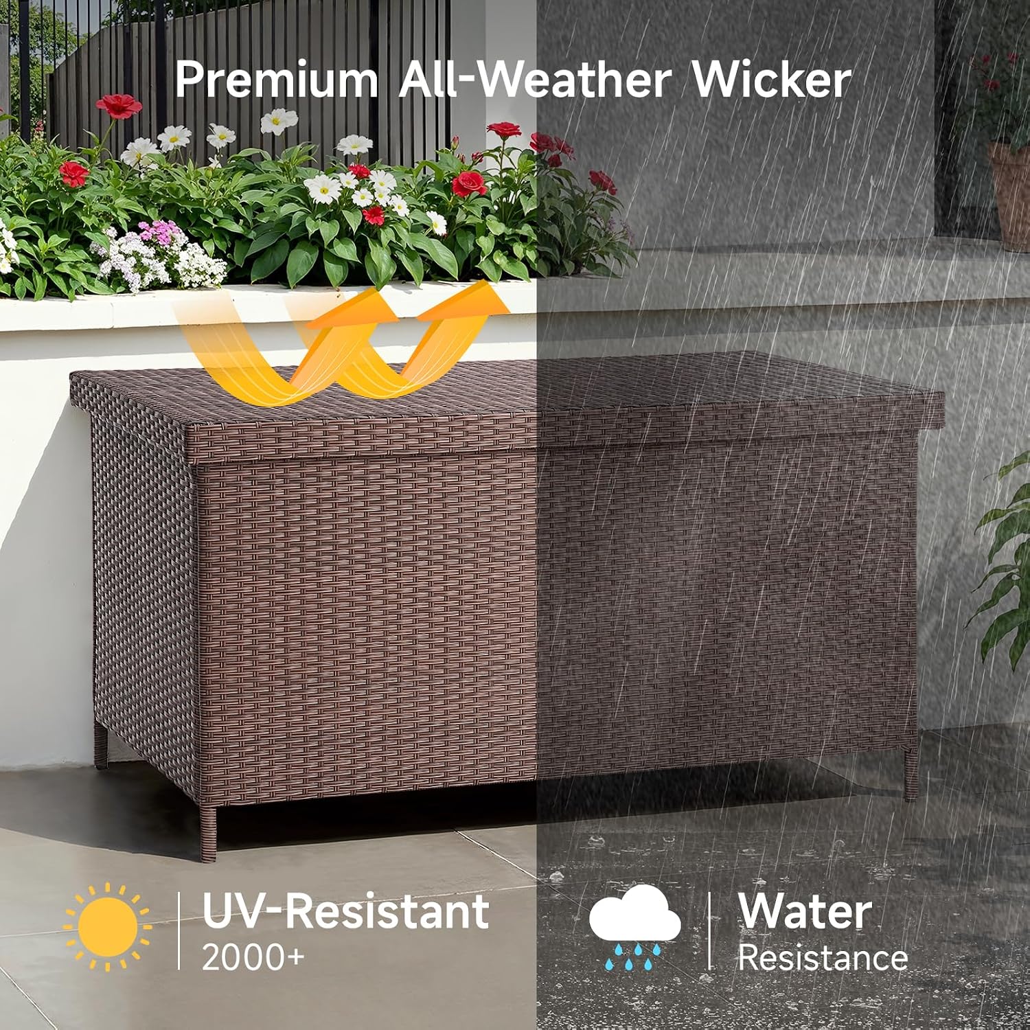 Bac de rangement XL en résine  - Outdoor Furniture Xl avis et prix