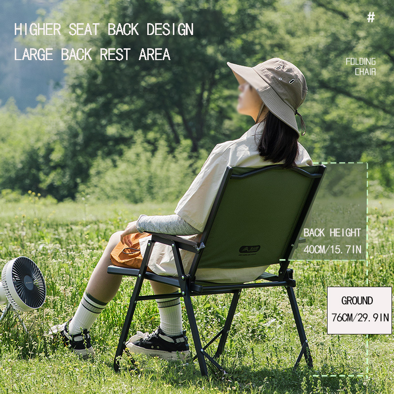 BISINNA chaise de Camping plia - Outdoor Furniture Lounge Chair avis et prix