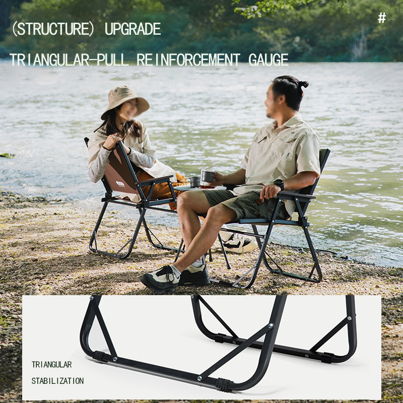 BISINNA chaise de Camping plia - Outdoor Furniture Lounge Chair avis et prix
