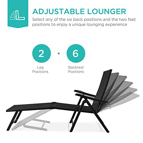 Ensemble de 2 chaises longues  - Deck Chair Lounger avis et prix