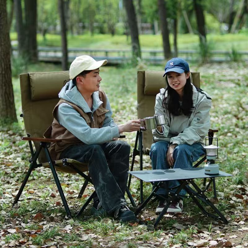 Chaise de camping pliante à do - Outdoor Furniture Lounge Chair avis et prix