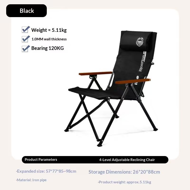 Chaise de camping pliante à do - Outdoor Furniture Lounge Chair avis et prix