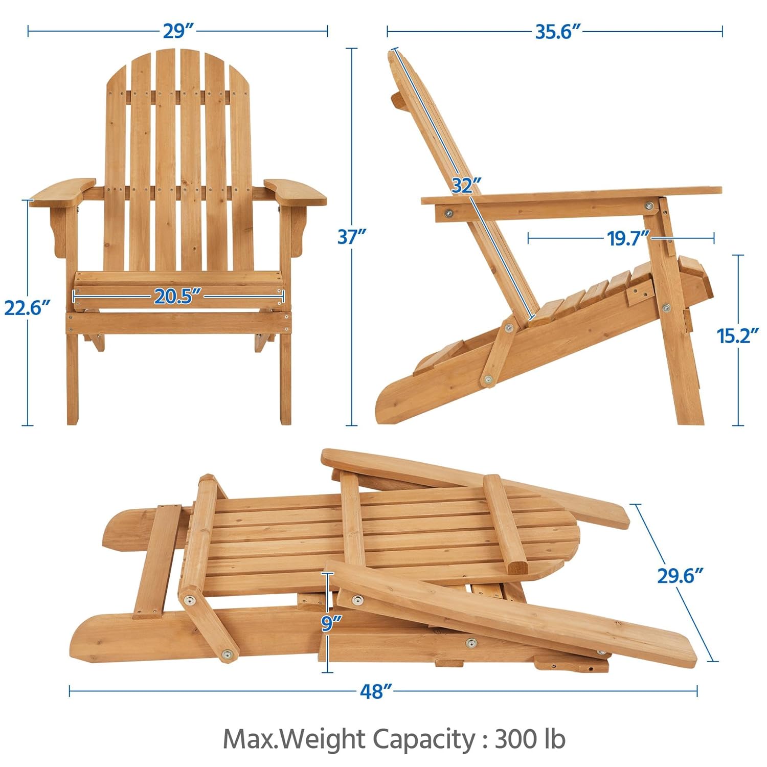 Ensemble de 2 chaises Adironda - Outdoor Furniture Fire Pit Set avis et prix