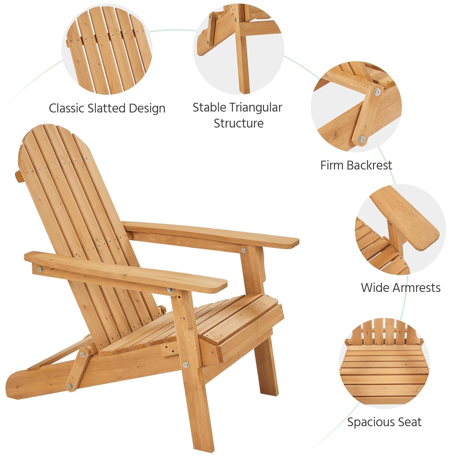 Ensemble de 2 chaises Adironda - Outdoor Furniture Fire Pit Set avis et prix