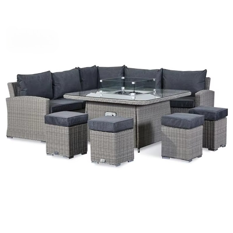 Ensemble de salon de jardin 4  - Outdoor Furniture Fire Pit Set avis et prix
