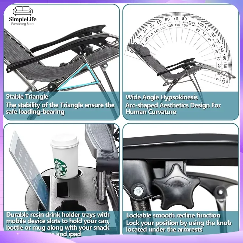 Chaise zéro gravité infinie, c - Deck Chair Lounger avis et prix