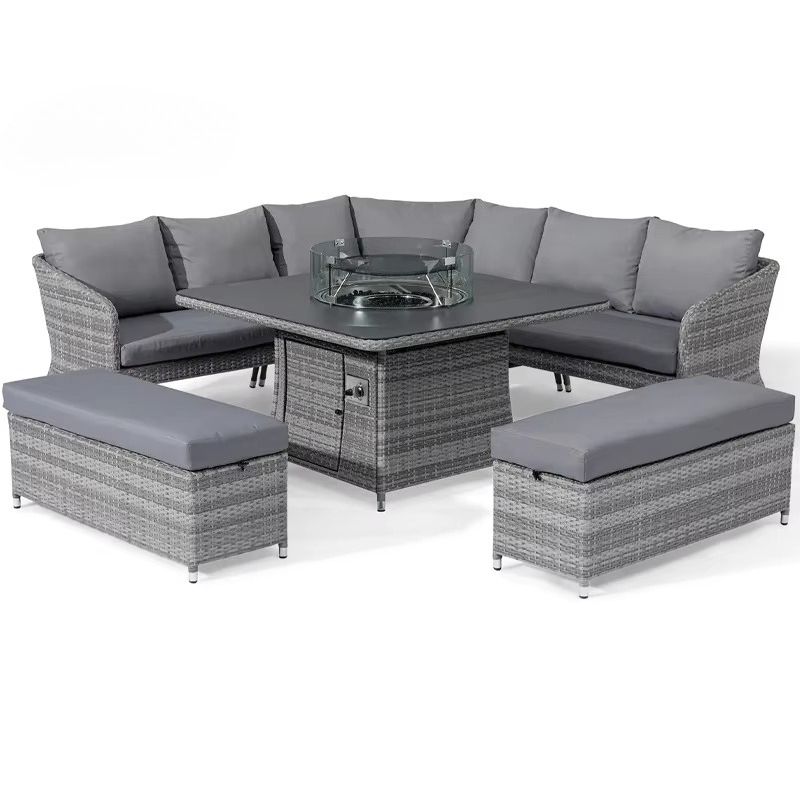 Ensemble de canapés d'extérieu - Outdoor Furniture Fire Pit Set avis et prix