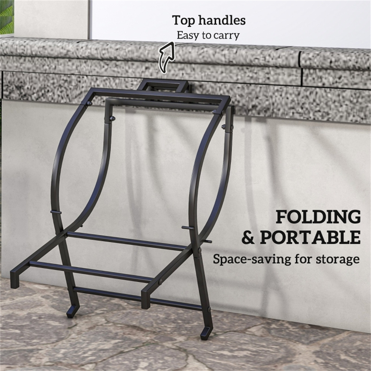Support de rangement robuste p - Outdoor Furniture Wood avis et prix