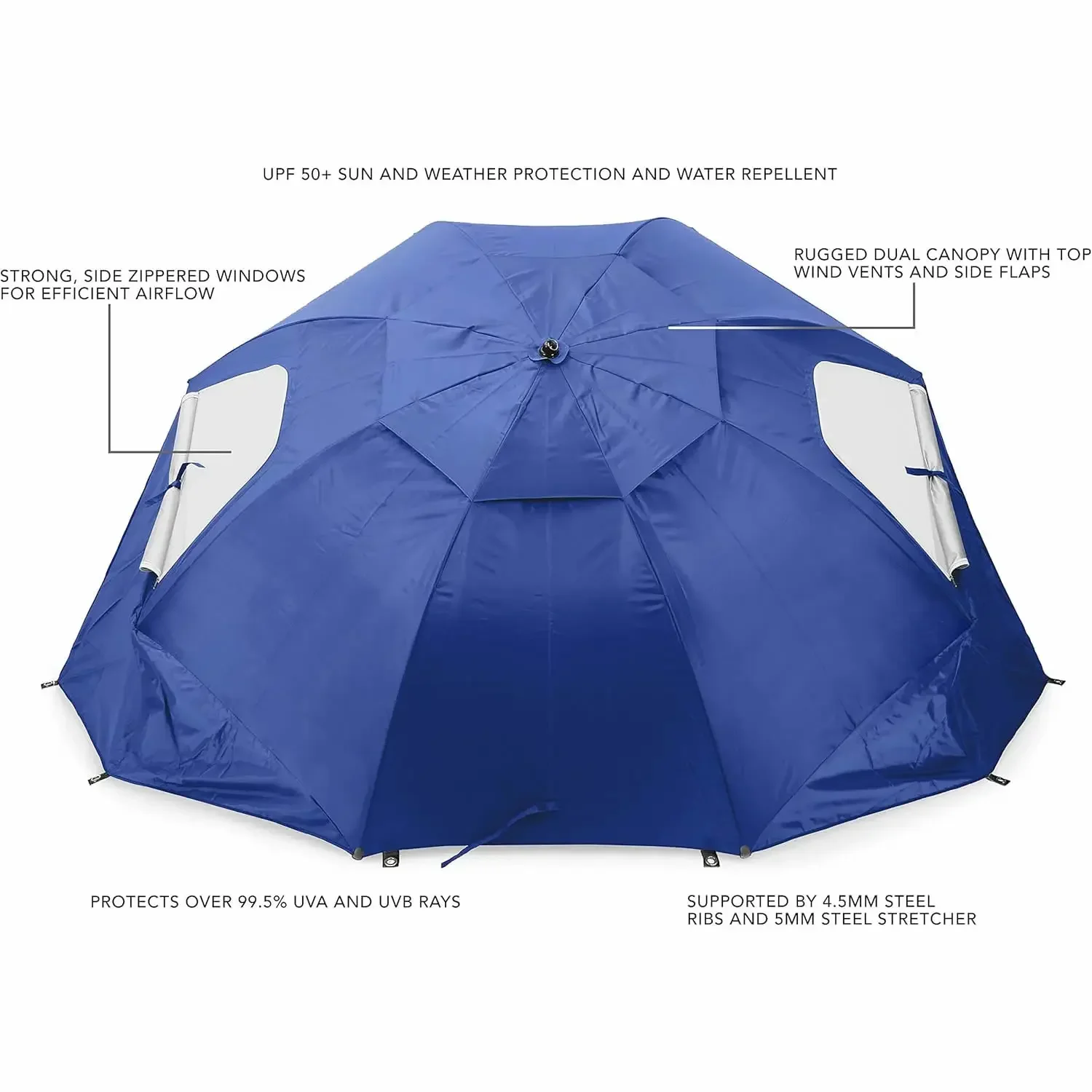 Parasol de sport de 2 mètres,  - Outdoor Furniture Xl avis et prix