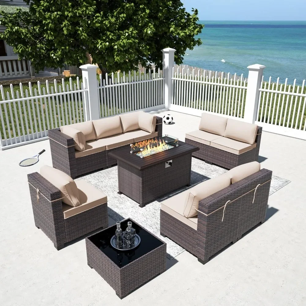 -Ensemble de meubles de Patio  - Outdoor Furniture Fire Pit Set avis et prix