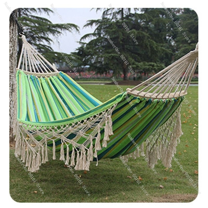 Hamac double en toile avec pom - Garden Swing Chair avis et prix