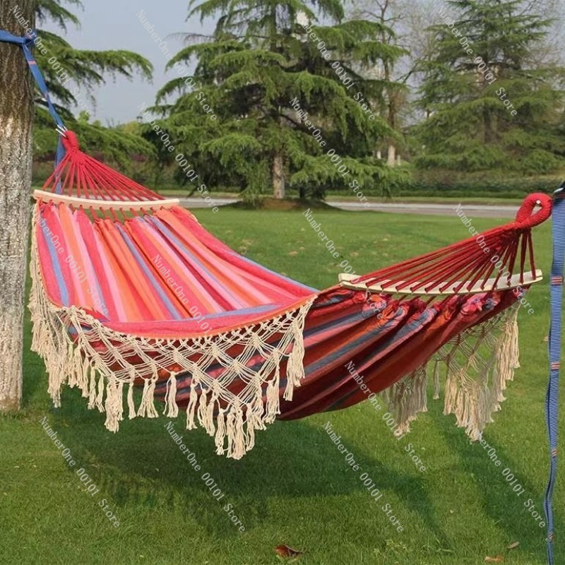 Hamac double en toile avec pom - Garden Swing Chair avis et prix