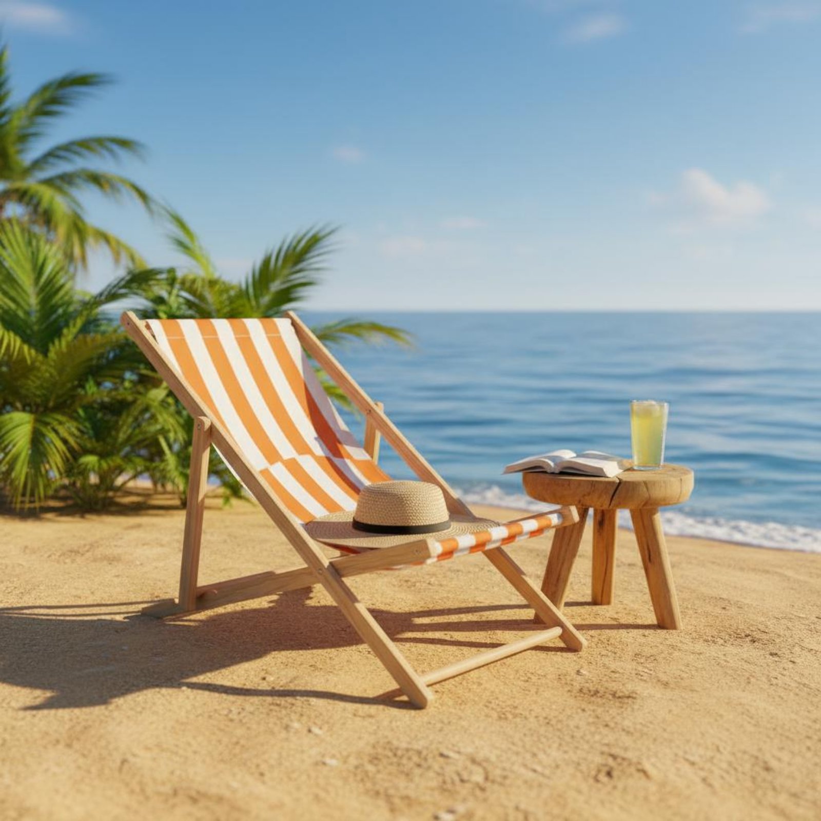 Chaise longue de plage pliable - Deck Chair Lounger avis et prix