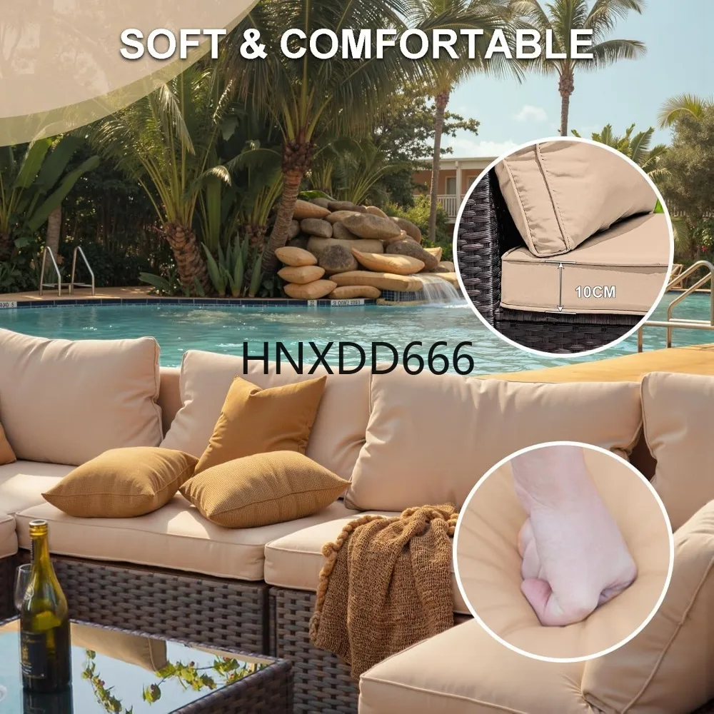 Ensemble de meubles de patio 7 - Outdoor Furniture Fire Pit Set avis et prix