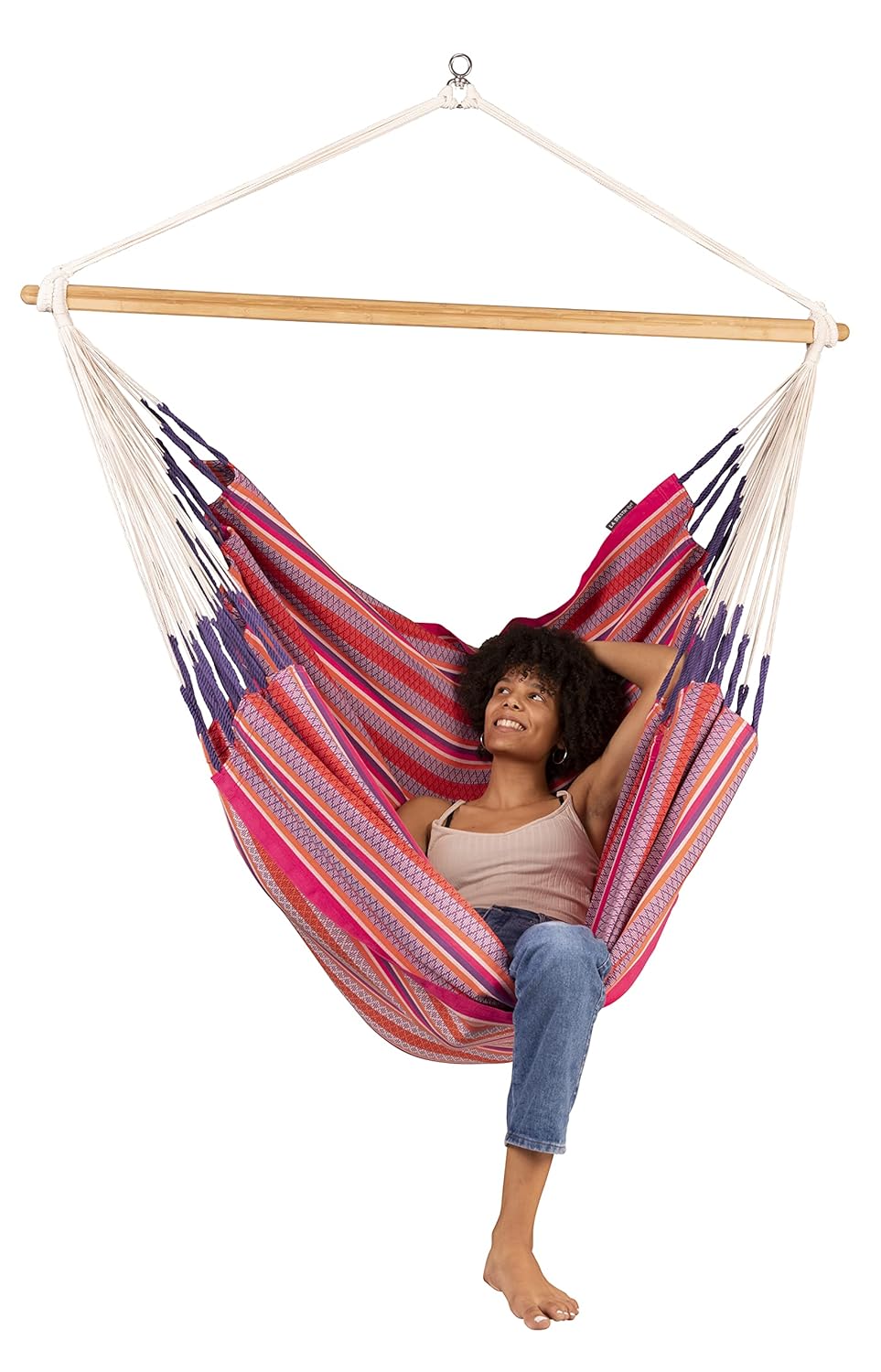 Hamac suspendu XL en coton pou - Outdoor Furniture Xl avis et prix