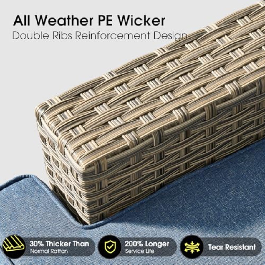 Ensemble de mobilier de patio  - Outdoor Furniture Fire Pit Set avis et prix