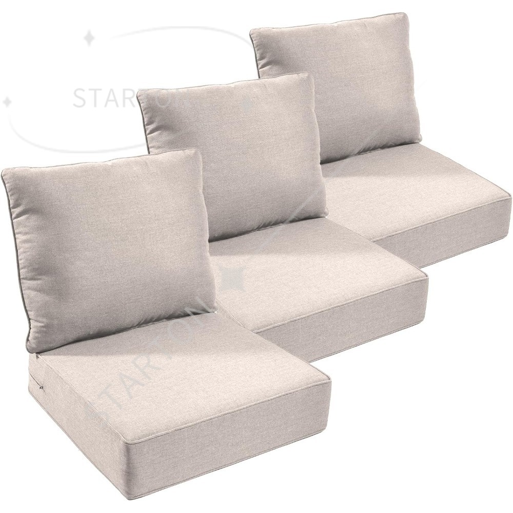 Ensemble de 3 coussins de chai - Outdoor Furniture Cushions 24 X 24 avis et prix