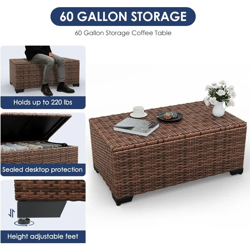 Un ensemble de meubles avec ta - Outdoor Furniture Fire Pit Set avis et prix