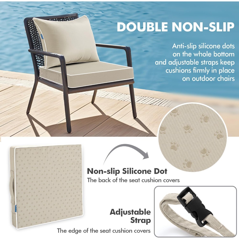 Coussin de siège d'extérieur b - Outdoor Furniture Cushions 24 X 24 avis et prix