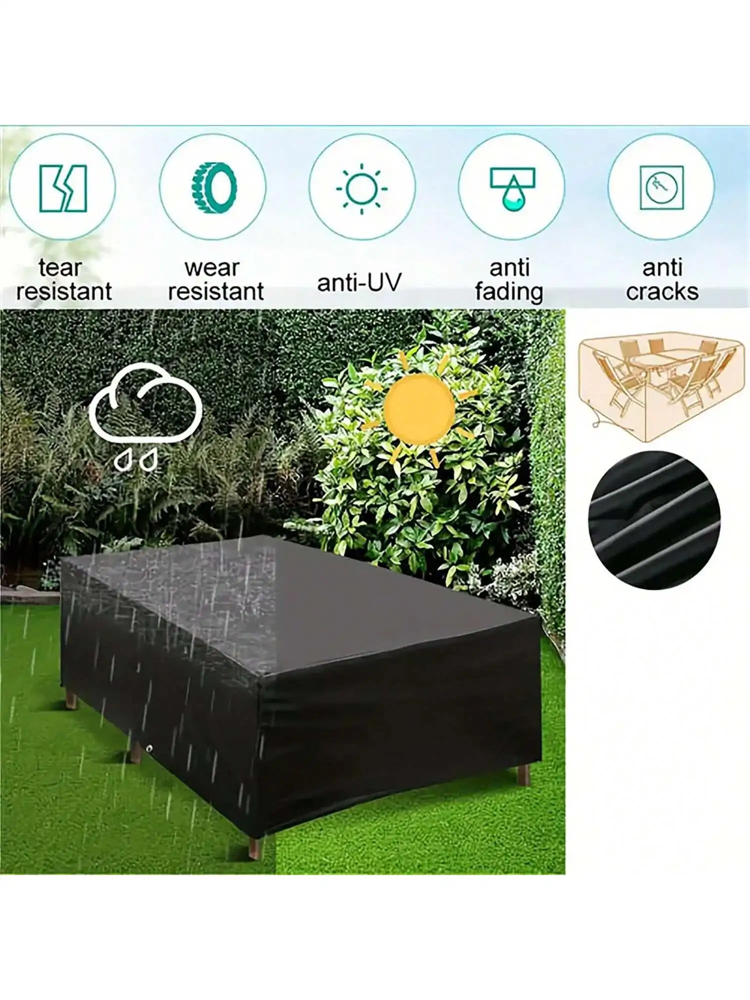 Juste anti-poussière imperméab - Outdoor Furniture Waterproof avis et prix