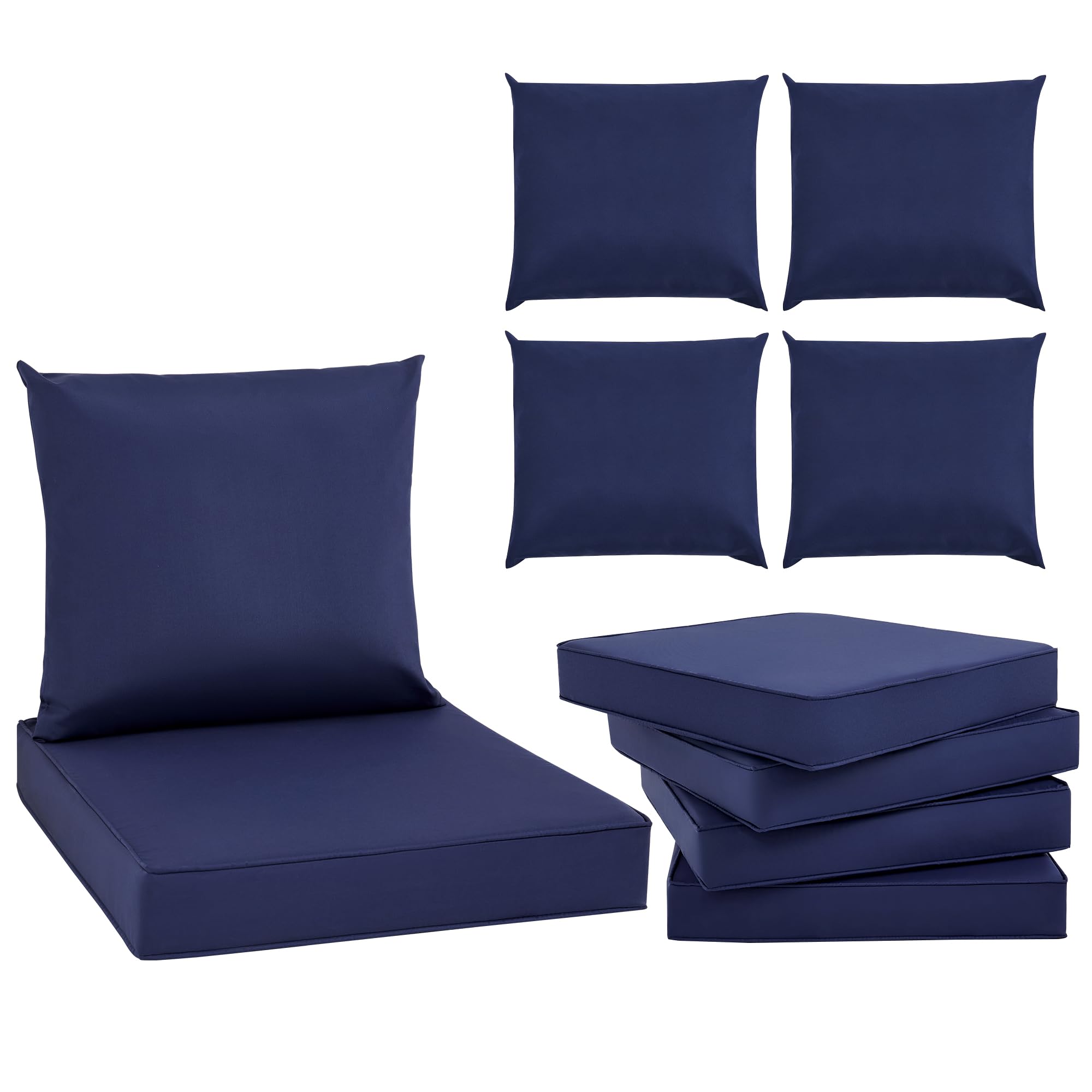 Ensemble de 4 coussins de chai - Outdoor Furniture Cushions 24 X 24 avis et prix