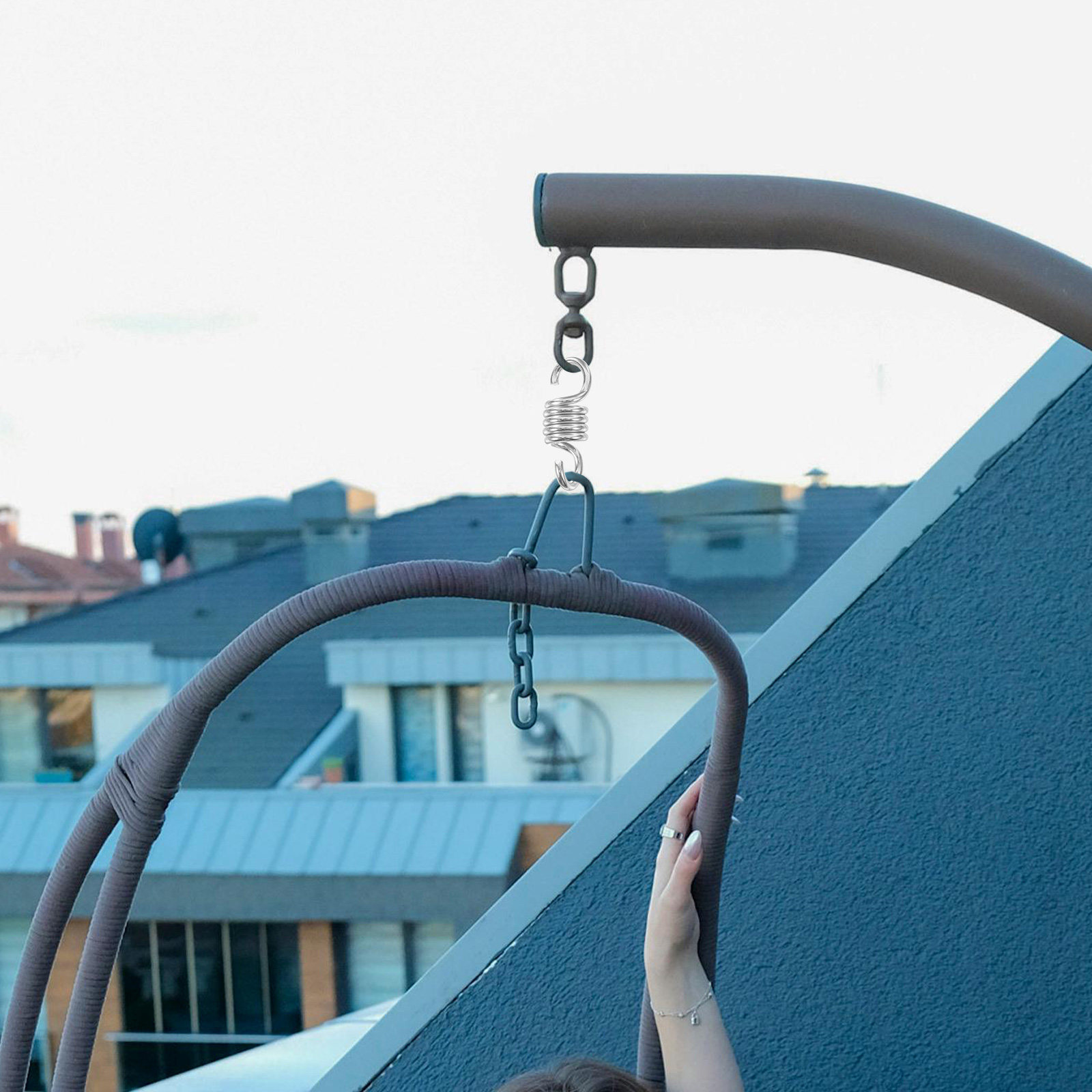 2 pièces de ressorts robustes  - Garden Swing Chair avis et prix