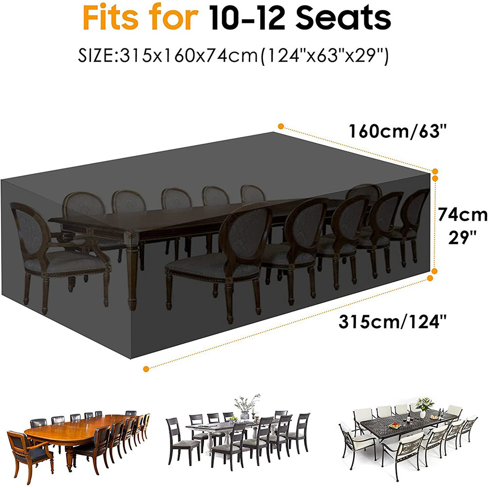 Housse de table de jardin impe - Outdoor Furniture Waterproof avis et prix