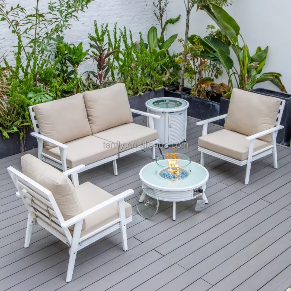 Ensemble de mobilier d'extérie - Outdoor Furniture Fire Pit Set avis et prix