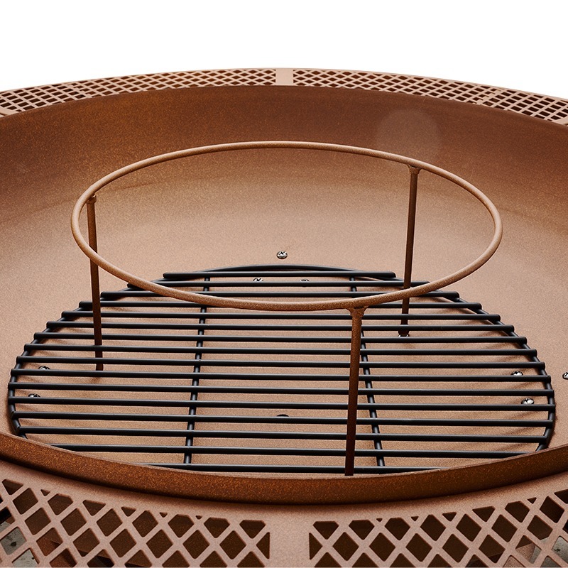 Ensemble de barbecue et foyer  - Outdoor Furniture Fire Pit Set avis et prix
