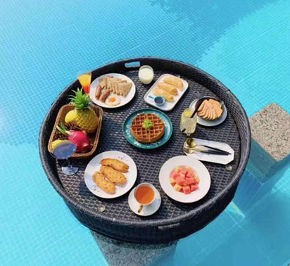 Plateau flottant pour piscine, - Outdoor Furniture Vietnam avis et prix