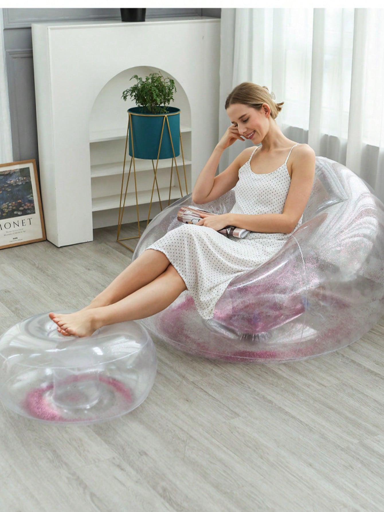 1 chaise longue gonflable en P - Outdoor Furniture Lounge Chair avis et prix