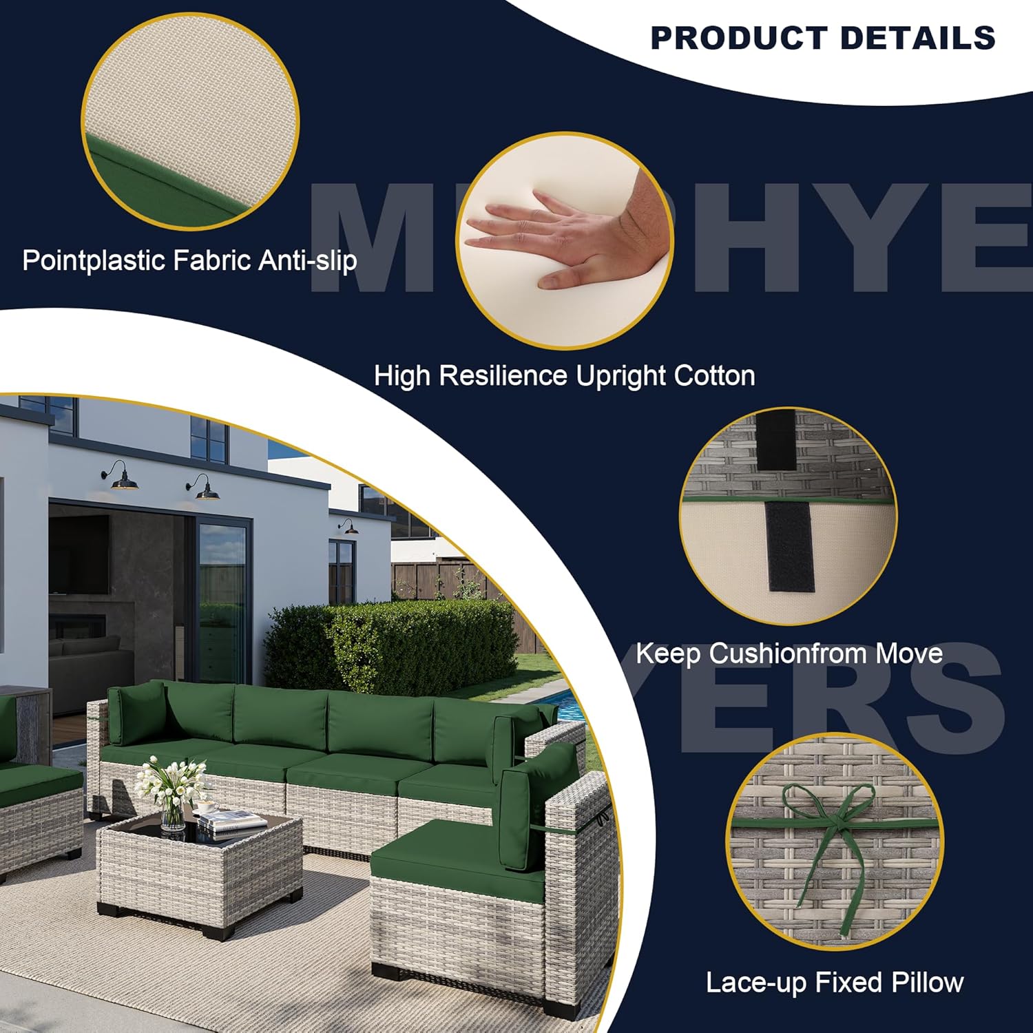 Ensemble de meubles de patio e - Outdoor Furniture Fire Pit Set avis et prix