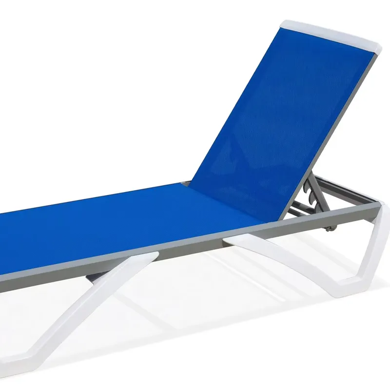 Chaise longue moderne en alumi - Deck Chair Lounger avis et prix
