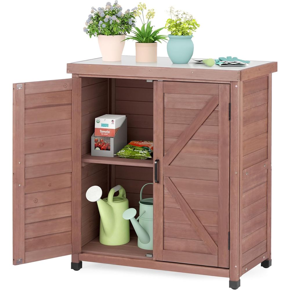 Armoire de rangement extérieur - Outdoor Furniture Wood avis et prix
