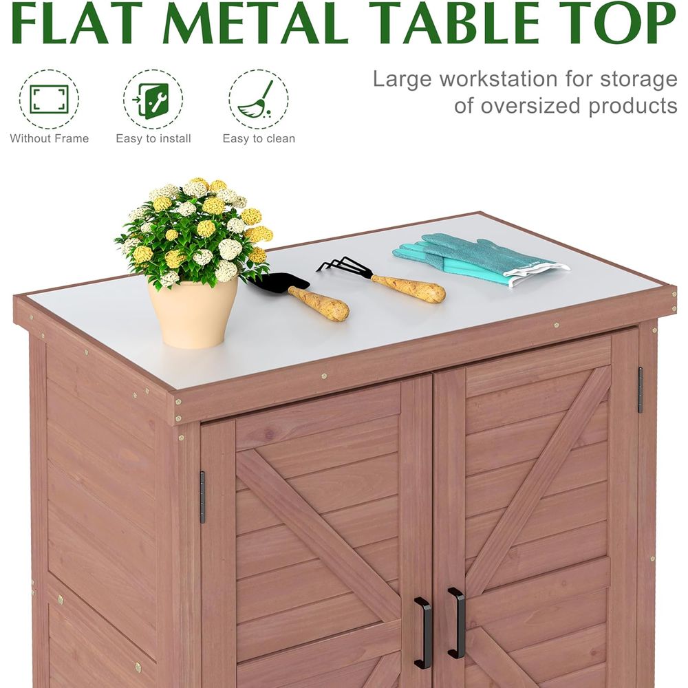 Armoire de rangement extérieur - Outdoor Furniture Wood avis et prix