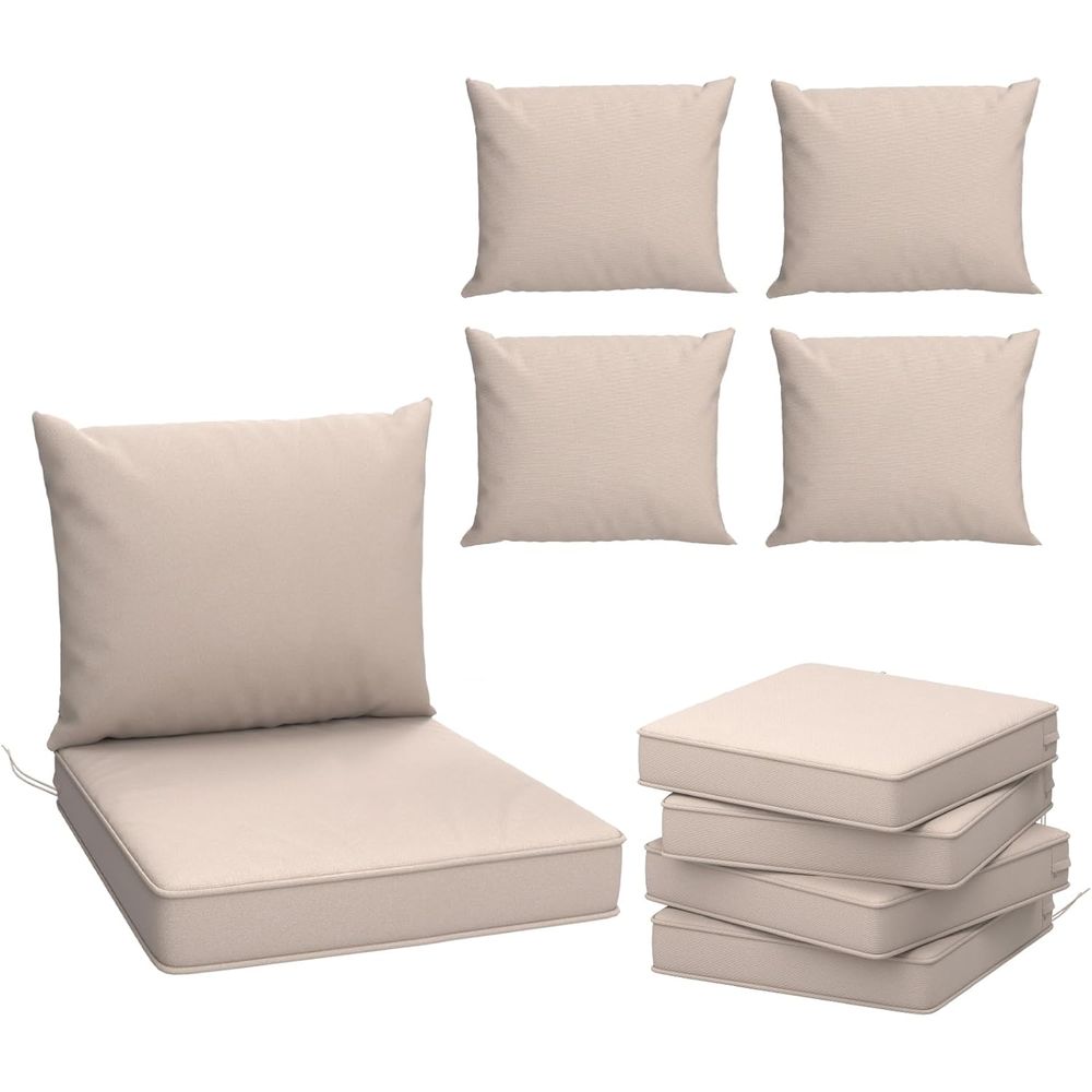 Ensemble de 4 coussins pour ch - Outdoor Furniture Cushions 24 X 24 avis et prix