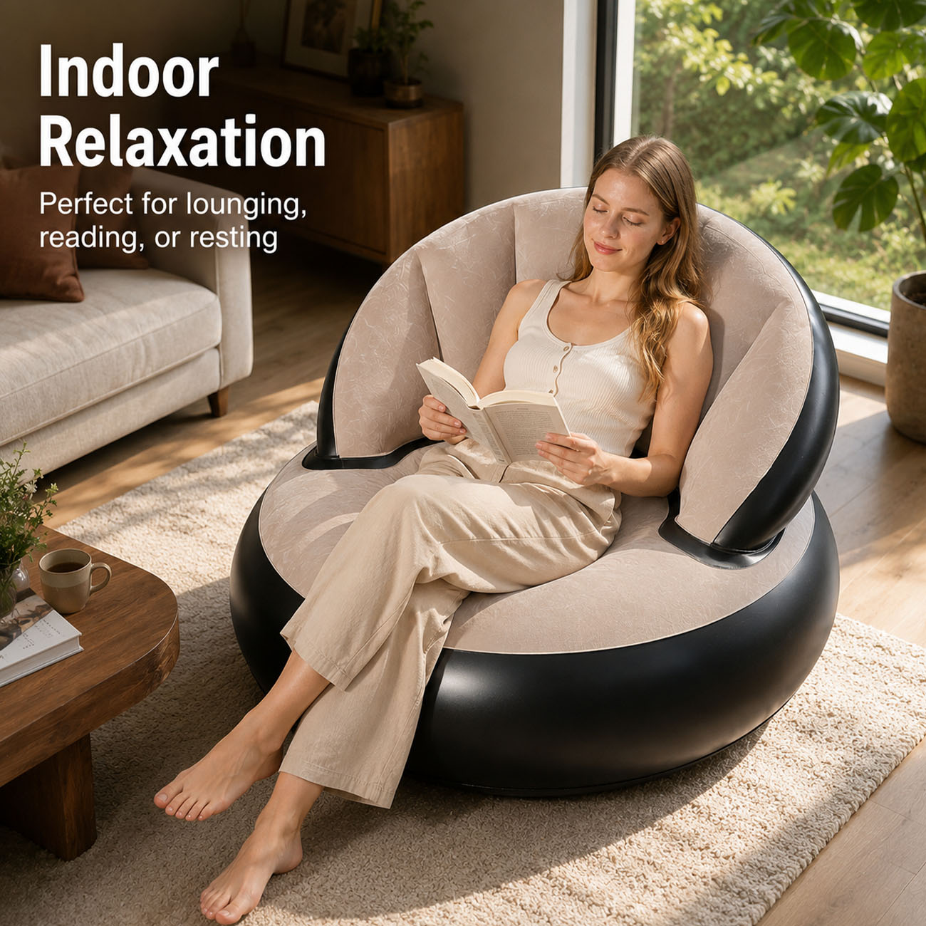 Fauteuil gonflable pour adulte - Outdoor Furniture Lounge Chair avis et prix