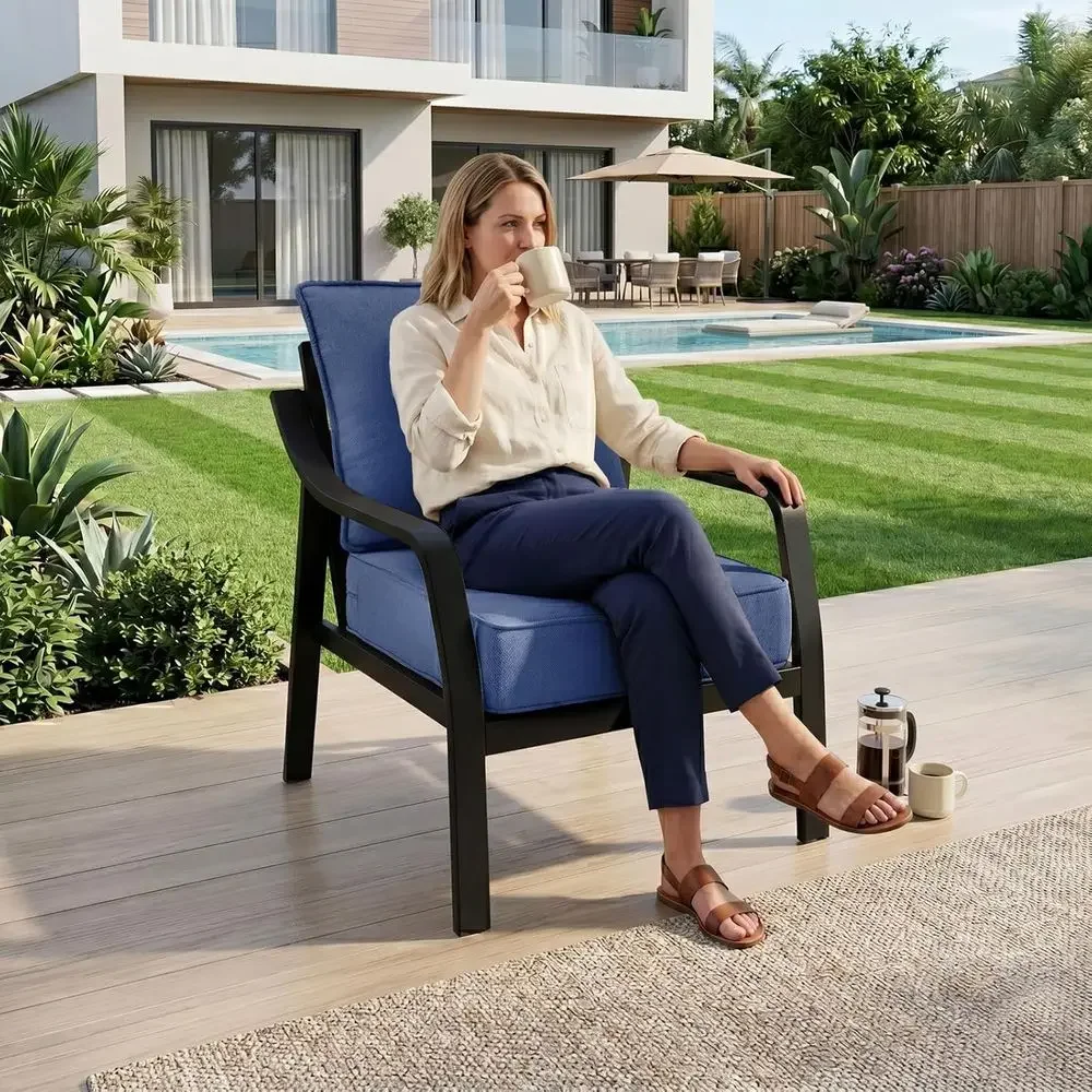 6 coussins épais pour chaises  - Outdoor Furniture Cushions 24 X 24 avis et prix